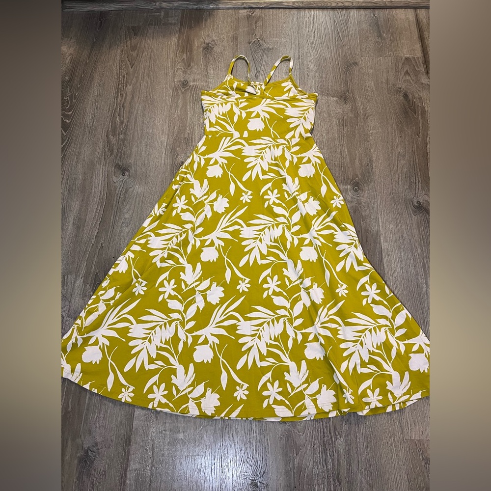 PACT Organic Cotton Fit & Flare Midi Dress - Picture 4 of 10